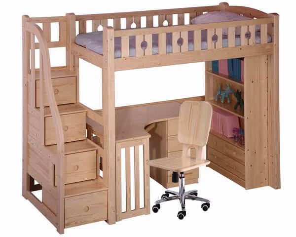 Plans For Bunk Bed With Desk Underneath, Feb…