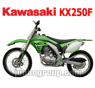 Dirt Bike 250cc Kawasaki KX250F Motocross